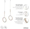 MAMOI® Altalena a trapezio, ruote ginniche in legno, Anteprima dell’immagine prodotto 3