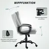 HOMCOM Bürostuhl Ergonomischer Schreibtischstuhl mit Produktbild-Vorschau 6
