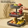 eluno Vassoio portafrutta, cestino portapane angolare a 3 Anteprima dell’immagine prodotto 4