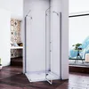 76x80x195cm NANO Glas Duschkabine Eckeinstieg Duschtür Produktbild-Vorschau 3