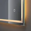dopporo Badspiegel mit Beleuchtung 60x80cm LED Produktbild-Vorschau 5