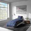2-tlg Renforcé Design Bettwäsche 155x220 + 80x80 cm Produktbild-Vorschau 3