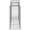 Gabionen mit Hochbogen 13 Stk 300x50x100/120cm Verzinktes Produktbild-Vorschau 5
