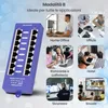 Extralink Iniettore PoE 8 Porte Gigabit, 8x RJ45 1000 Anteprima dell’immagine prodotto 7
