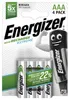 Batéria Energizer mikrotužková nabíjateľná 800 mAh AAA-HR03 Produktbild-Vorschau 4