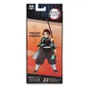 The image shows the packaging of a McFarlane Toys Demon Slayer action figure, featuring the character Tanjiro Kamado. Anteprima dell’immagine prodotto