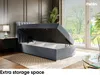 MEBLINI Boxspringbett mit Bettkasten - Gepolstert Produktbild-Vorschau 5