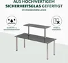 bremermann Glas-Regal, Küchenregal, mit Glasplatten und Produktbild-Vorschau 5