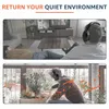 Two scenes showing people using headphones in different environments, one relaxing at home and another on a balcony. Voir les images du produit