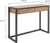 Finori Konsolentisch Denver 44 Artisan-Eiche und Anthrazit Produktbild-Vorschau 19