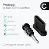 Kit di 10 otturatori per porta usb-c e 10 per una entrata Anteprima dell’immagine prodotto 3