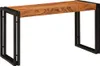 Nestingtisch 3 pcs Massivholz Akazie und Metall Produktbild-Vorschau 3