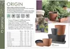 DEROMA Origin Blumentopf – 48 x 40 cm – 49 l – Grau Produktbild-Vorschau 5