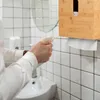 Relaxdays Papierhandtuchspender, mit Deckel, für H2 Produktbild-Vorschau 3