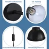 ZMH Wandleuchte Innen Schwarz Wandlampe  Wandbeleuchtung Produktbild-Vorschau 4