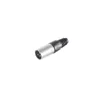 XLR-Stecker, 3-polig, schwarz Produktbild-Vorschau 2
