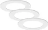 3 x Briloner LED Einbauleuchte Weiß rund Ø12cm IP44 7W Produktbild-Vorschau 1
