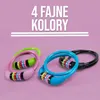 Zamek kablowy / zamek szyfrowy - Niebieski - 650 mm Podgląd zdjęcia produktu 6