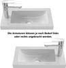 Badmöbel SILVIA 45 cm Waschbecken mit Unterschrank Produktbild-Vorschau 4