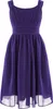 Mädchen Sommer Kleid Gr. 152 Cm Chiffon Ärmellos Partykleid Produktbild-Vorschau 1