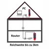 Tester okablowania Wykrywacz przewodów sieciowych do kabli Podgląd zdjęcia produktu 6