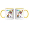 Endlich 20 Tasse Gelb Geburtstag Einhorn Lustig Spruch Produktbild-Vorschau 3