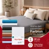 TEXTOM Jersey Spannbettlaken 100% Baumwolle 180x200 cm Weiß Produktbild-Vorschau 7