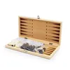 Jeu d'échecs 3 en 1 Jeu d'échecs magnétique en bois 34 cm Voir les images du produit 9