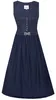 Dirndl Kitzingen 75cm Länge nachtblau 36 Produktbild-Vorschau 1