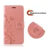 Handy Tasche für Samsung Hülle Handyhülle Blumen Flip Cover Produktbild-Vorschau 3