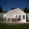 4x5m Partyzelt Festzelt Pavillon Carport Gartenzelt Produktbild-Vorschau 5