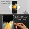 NALIA Klare Handy Hülle mit Kette für Samsung Galaxy S21, Produktbild-Vorschau 5
