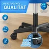 TRESKO® Sgabello rotante con schienale 150 kg Blu | Anteprima dell’immagine prodotto 2