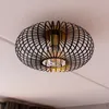 hoftronic LED-Deckenleuchte E27-Fassung Dimmbar Schwarz Produktbild-Vorschau 3