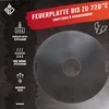 Becker Design® Feuerplatte für Feuertonne & Kugelgrill ⌀ Produktbild-Vorschau 5