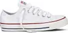 A white Converse All Star low-top sneaker is shown from the side against a white background. Voir les images du produit