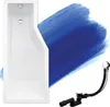 BADLAND Eckbadewanne Badewanne Integra 170x75 Links ohne Produktbild-Vorschau 1