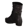 Rieker Damen Stiefelette Kordel Profilsohle Blockabsatz Produktbild-Vorschau 22