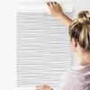 10m VLIES TAPETE Rolle Wei§er Wellen Geometrie Dekor 3D Produktbild-Vorschau 3