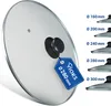 Glasdeckel 28cmØ Pfannendeckel Kochtopfdeckel universal mit Produktbild-Vorschau 1