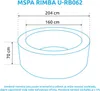 MSPA Rimba U-Rb062 Whirlpool 930 L 11400297 Produktbild-Vorschau 4