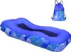 (bleu marine) Chaise longue gonflable, lit de plage Voir les images du produit 1
