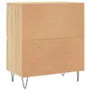vidaXL Sideboards 2 pcs. chêne Sonoma bois composite Voir les images du produit 9