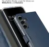 Selencia Echtleder Klapphülle Samsung Galaxy A16 - Blau Produktbild-Vorschau 4