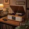 Kompaktanlage Plattenspieler DAB+ Bluetooth USB FM Stereo Produktbild-Vorschau 6