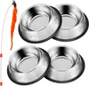 4er Katzennapf Set + Katzenspielzeug aus Edelstahl Produktbild-Vorschau 1