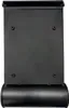 A black mailbox with a newspaper roll holder is shown against a white background. Produktbild-Vorschau