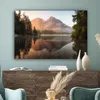 MuchoWow® - Leinwandbilder - Landschaft - Nebel - Wasser - Produktbild-Vorschau 4