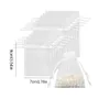 Weiß Organzasäckchen 7x9cm, Organzabeutel, Geschenkbeutel Produktbild-Vorschau 11