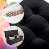 MG Design čalúnená taburetka, čierna, 45x120 cm - s úložným Náhľad obrázku produktu 4